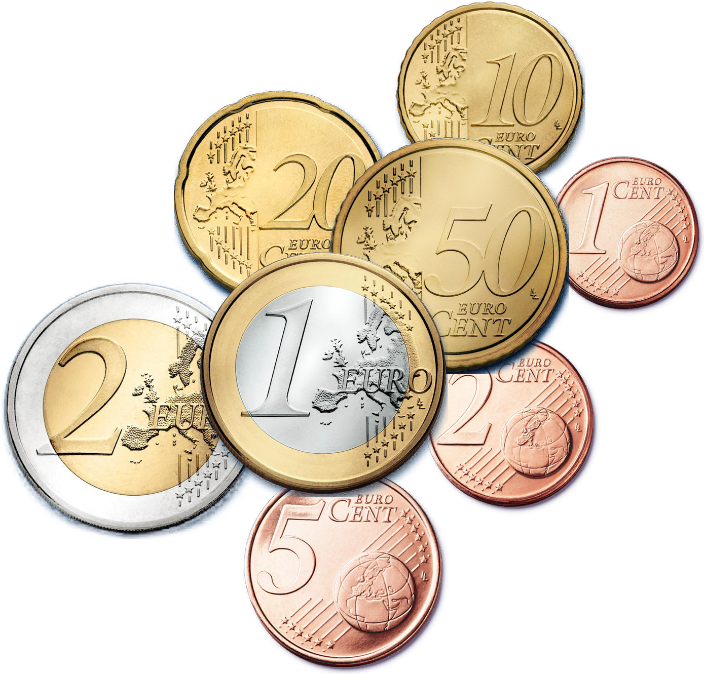 Euro Coins Pictures