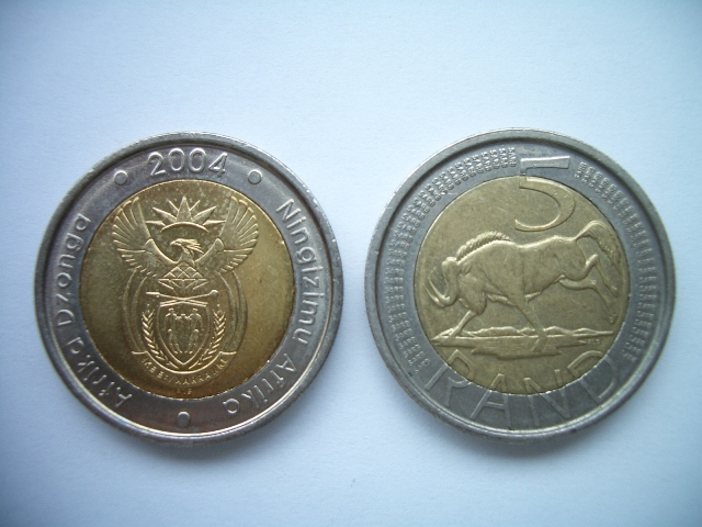 Currency: South African rand