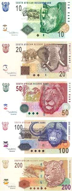 South African rand - currency | Flags of countries