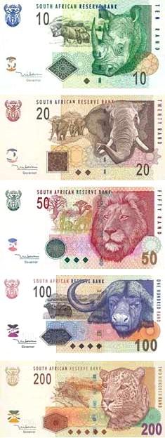 South African rand - currency | Flags of countries