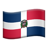 Dominican Republic Apple Emoji