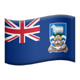 Falkland Islands Apple Emoji