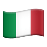 Italy Apple Emoji