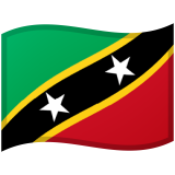 Saint Kitts and Nevis Android/Google Emoji