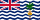 Flagge des Britischen Territoriums im Indischen Ozean