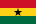 Flagge Ghanas