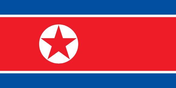 Flagge Nordkoreas