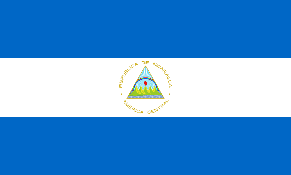 Flagge Nicaraguas