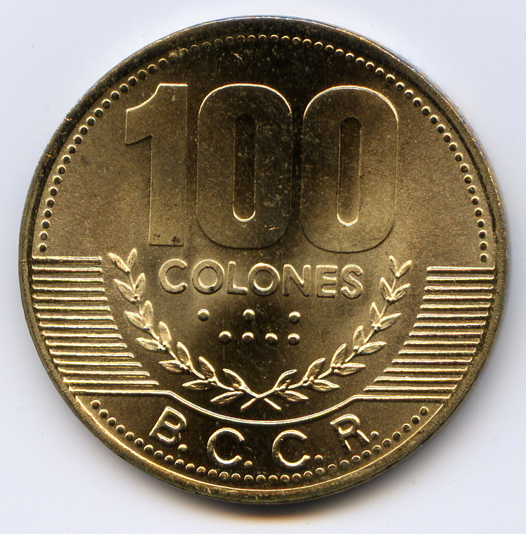 Costa Rican Col n Currency Flags Of The World