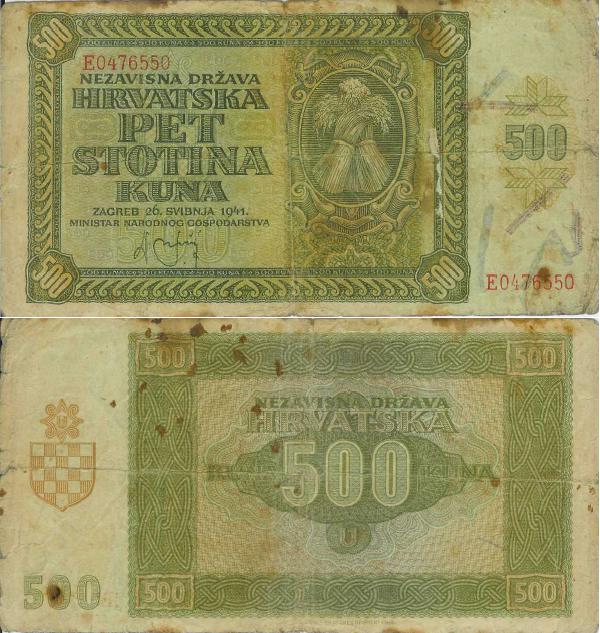 Croatian kuna - currency – Flags of The World