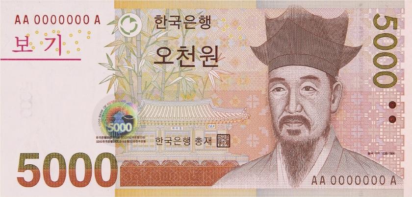 South Korean Won Currency Flags Of Countries