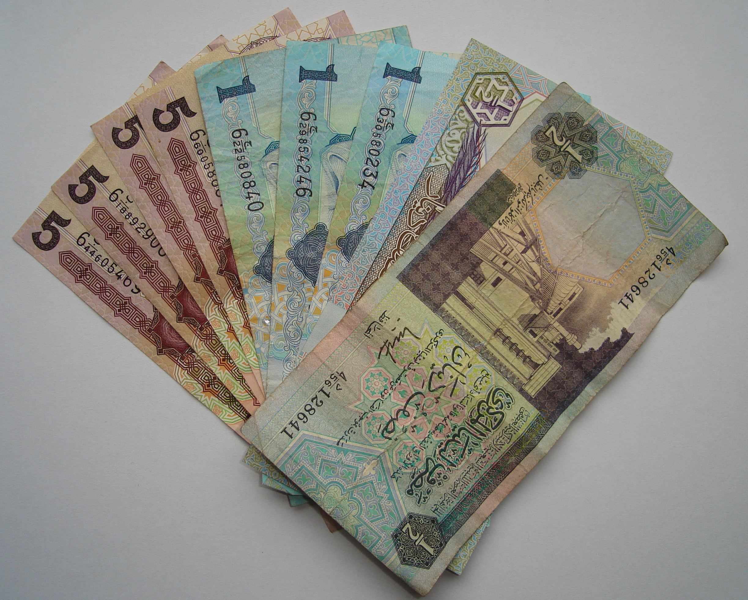 Libyan Dinar Currency Flags Of The World