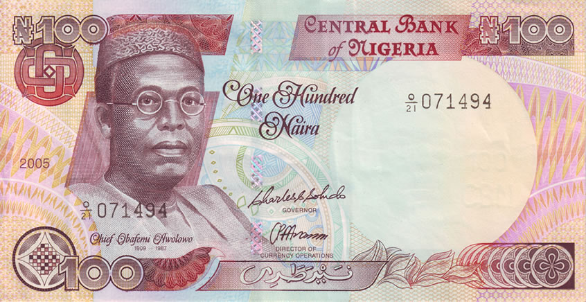 Nigerian Naira Currency Flags Of The World