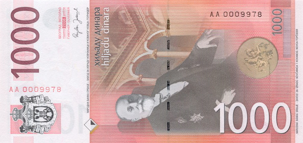 Serbian Dinar Currency Flags Of Countries