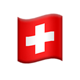Switzerland Apple Emoji