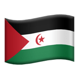 Western Sahara Apple Emoji