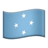 Micronesia Apple Emoji