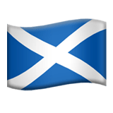 Scotland Apple Emoji