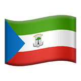 Equatorial Guinea Apple Emoji