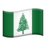 Norfolk Island Apple Emoji