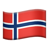 Norway Apple Emoji