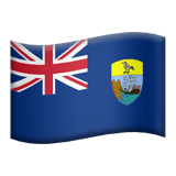 Saint Helena, Ascension and Tristan da Cunha Apple Emoji