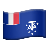 French Southern and Antarctic Lands Apple Emoji