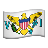 United States Virgin Islands Apple Emoji