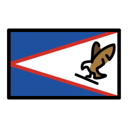American Samoa OpenMoji Emoji