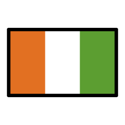 Côte d'Ivoire (Ivory Coast) OpenMoji Emoji