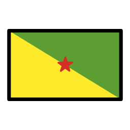 French Guiana OpenMoji Emoji