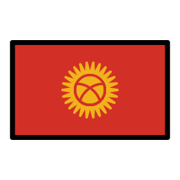 Kyrgyzstan OpenMoji Emoji