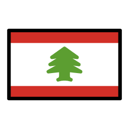 Lebanon OpenMoji Emoji