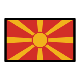 North Macedonia OpenMoji Emoji