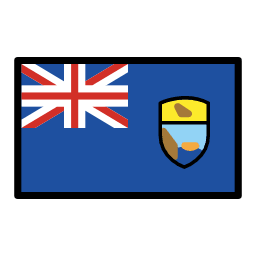 Saint Helena, Ascension and Tristan da Cunha OpenMoji Emoji