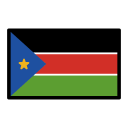 South Sudan OpenMoji Emoji