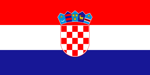 Croatia (Hrvatska) flag