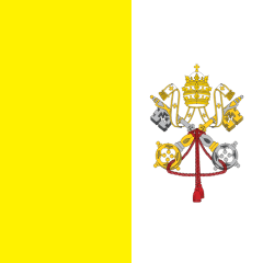 Vatican City (Holy See) flag