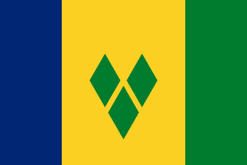 Saint Vincent and the Grenadines flag