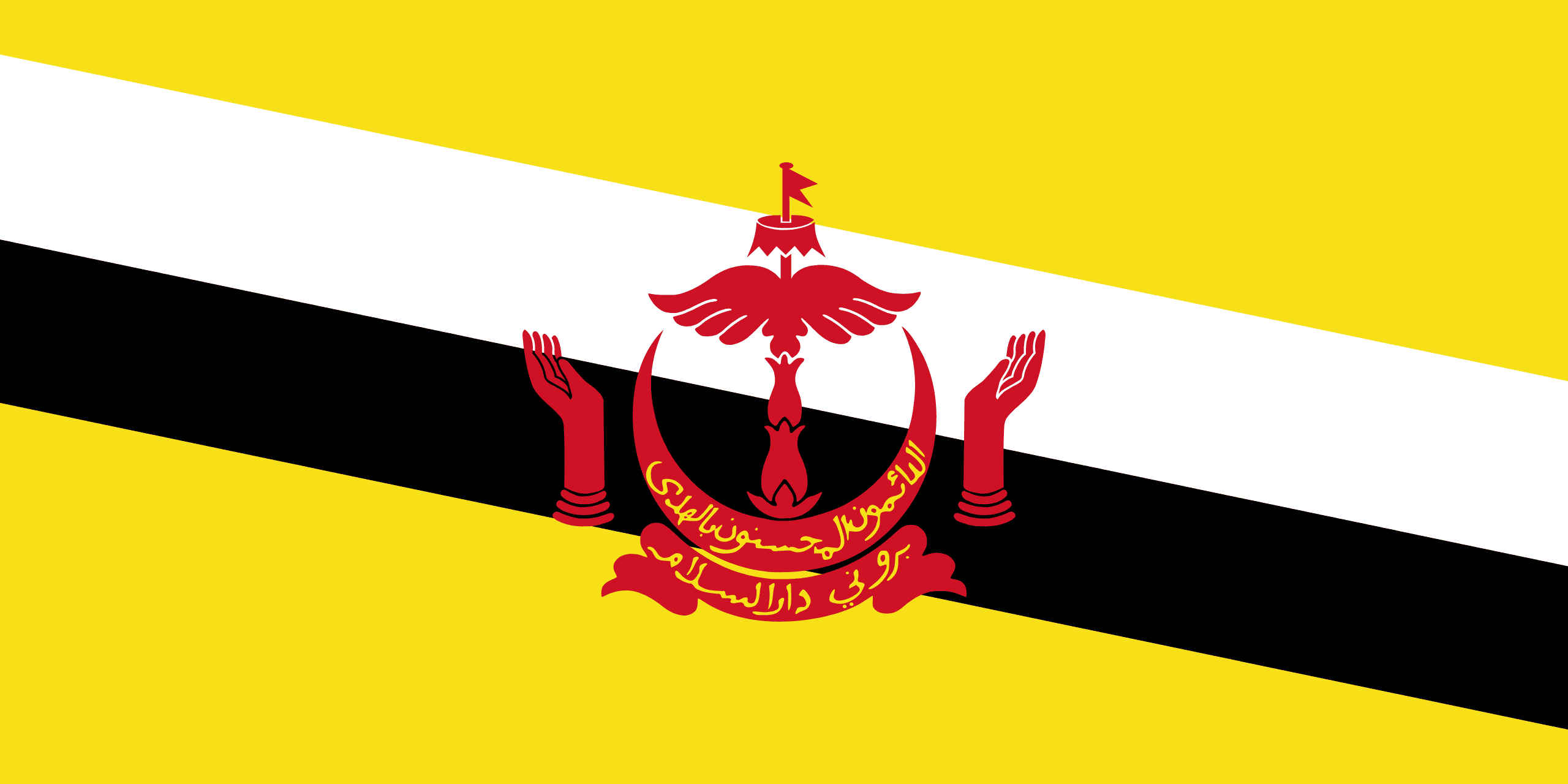 ผลการค้นหารูปภาพสำหรับ brunei flag