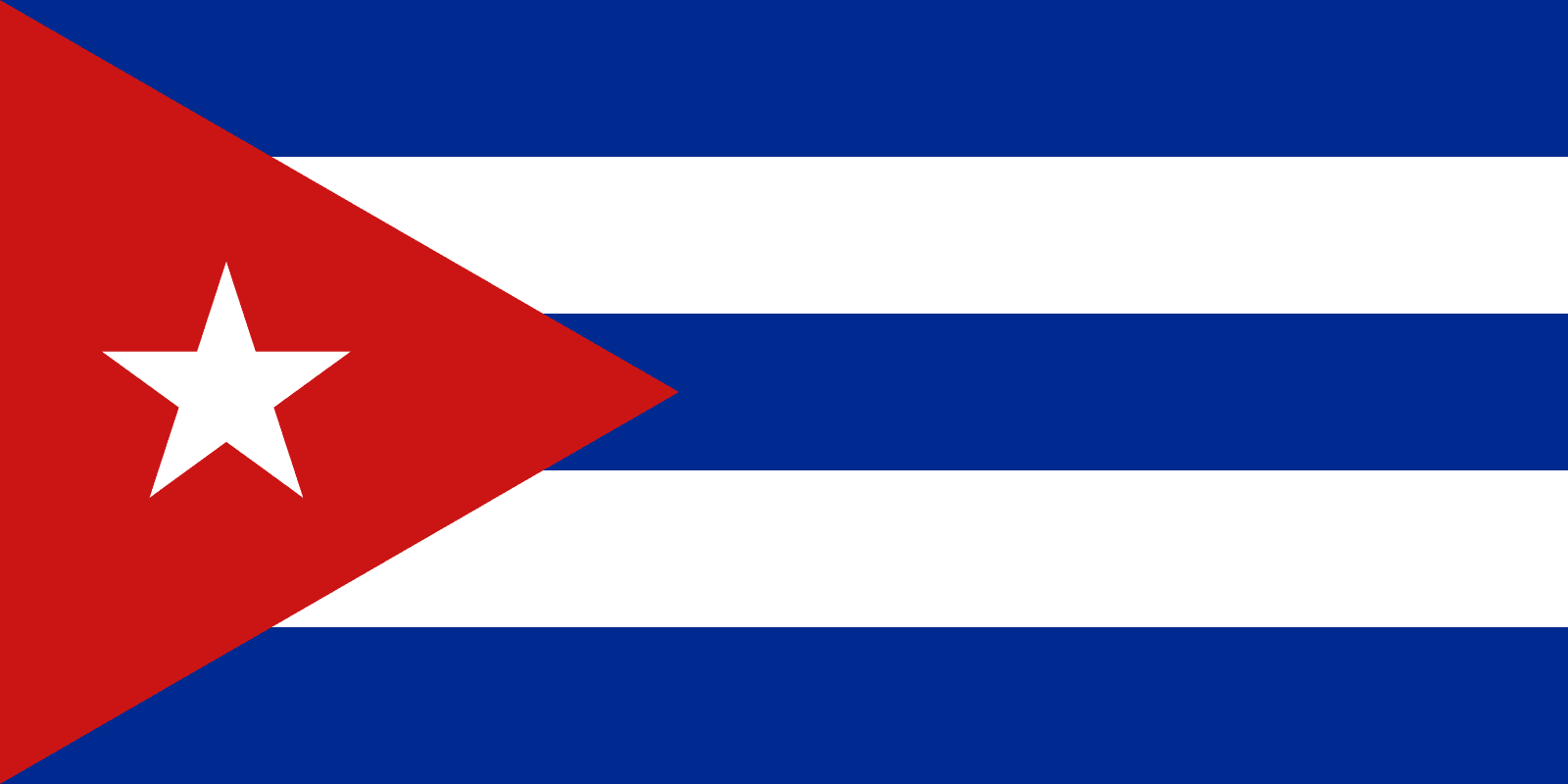 Bandera Cuba Desk Flag 4"x 6" inches Order With or Without Stand 