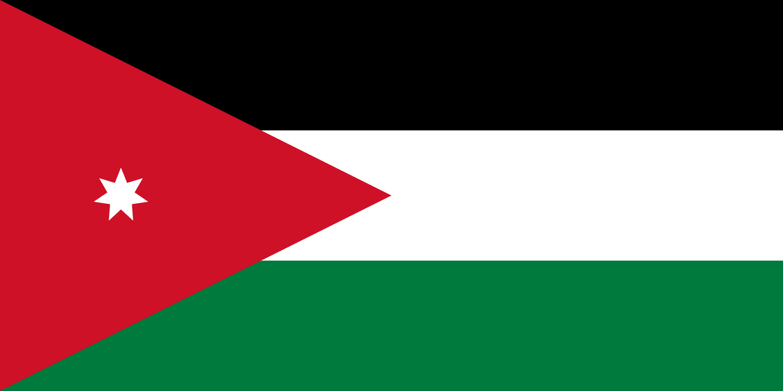 Flag of Jordan | Flagpedia.net