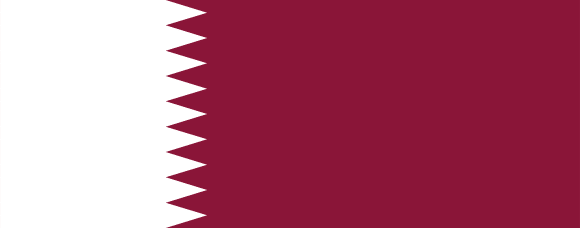 Vlag van Qatar