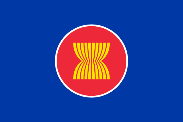 Association of Southeast Asian Nations flag
